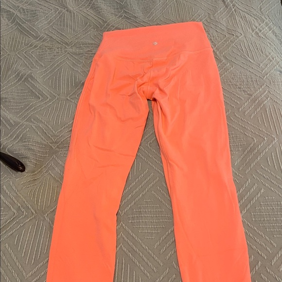 Lululemon Align Highlighter Coral Leggings size 6 - Picture 6 of 17